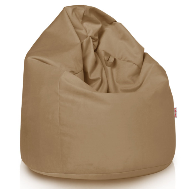 Plyšový sedací vak SAKO Béžový