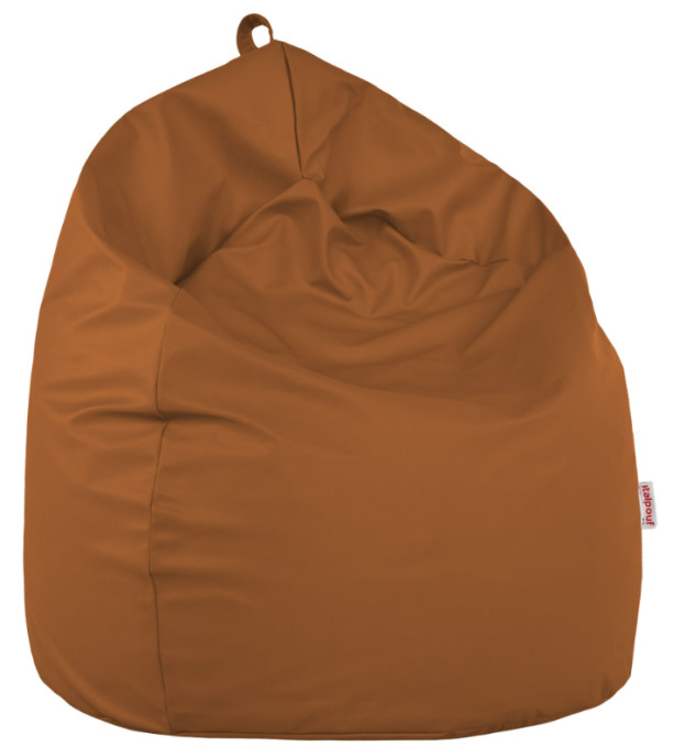 Sedací vak SAKO svetlohnedý ekokoža