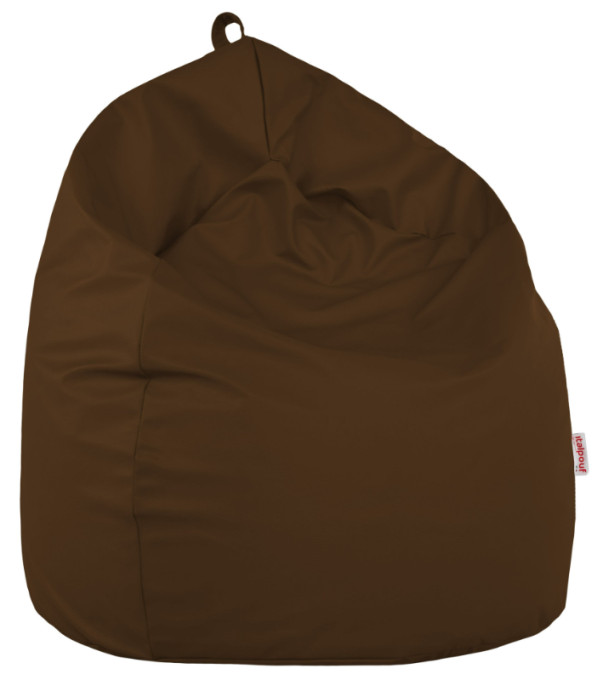 Sedací vak SAKO hnedý ekokoža