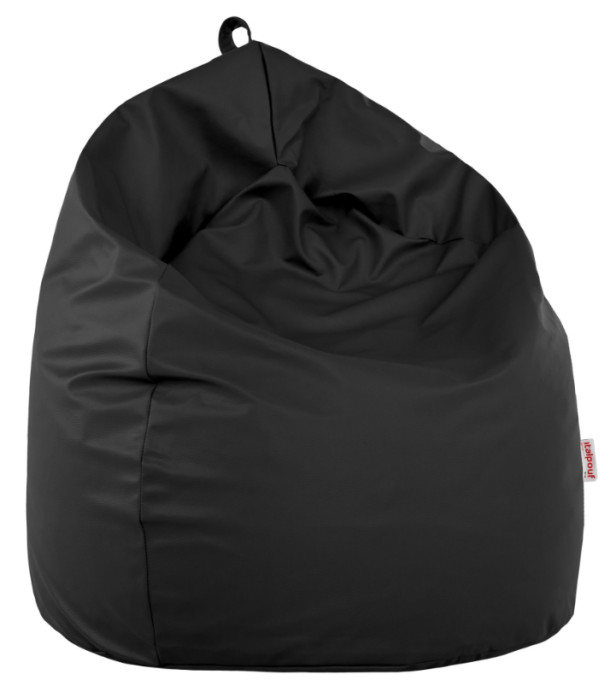 Sedací vak SAKO čierny ekokoža