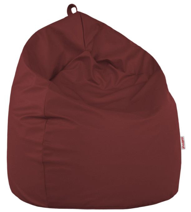 Sedací vak SAKO bordový ekokoža