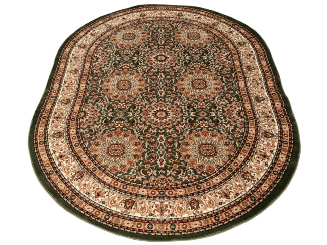 Koberec Orient 005 zelený ovál