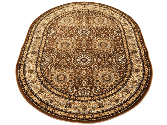 Koberec Orient 005 hnedý ovál