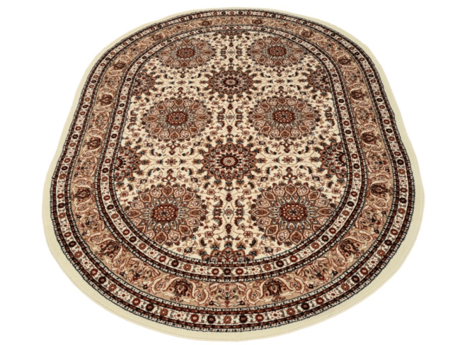 Koberec Orient 005 krémový ovál