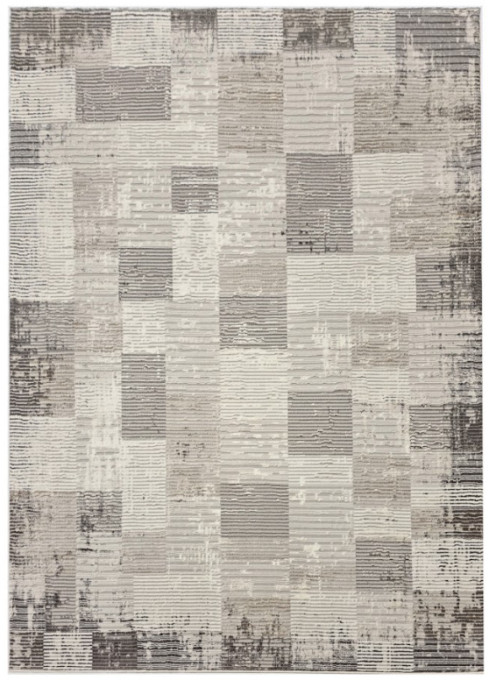 Koberec Oman 637 tmavosivý / zlatý