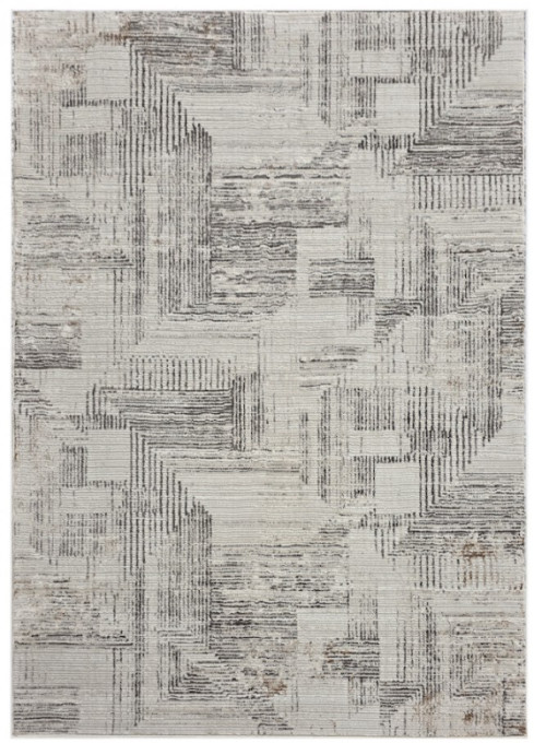 Koberec Oman 632 tmavosivý / zlatý