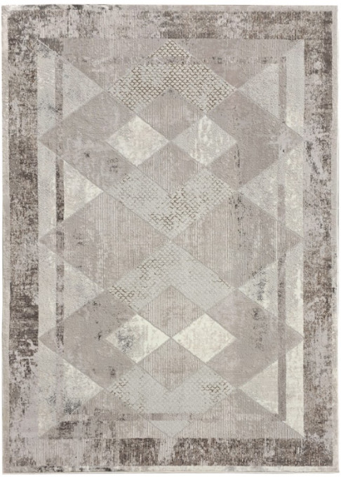 Koberec Oman 236 tmavosivý / zlatý