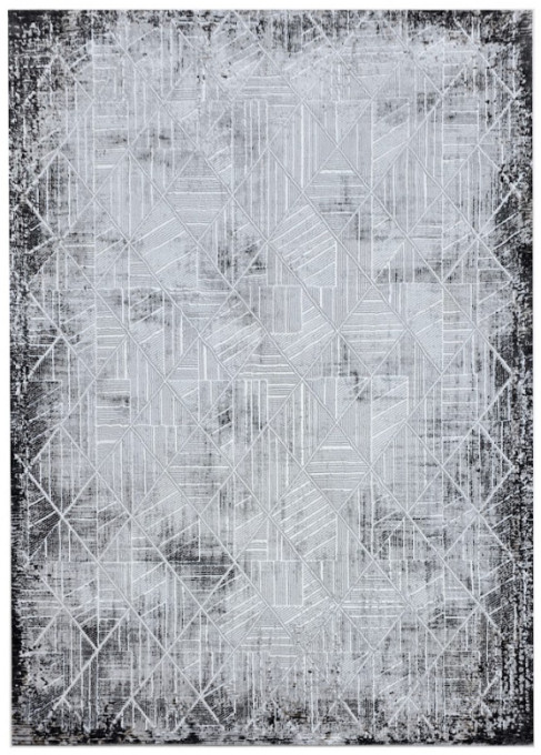 Koberec Oman 618 sivý / antracitový