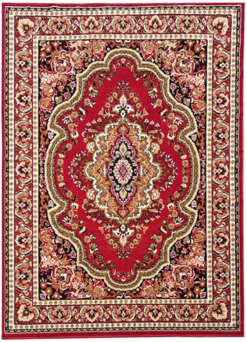 Koberec KALT rozeta červený