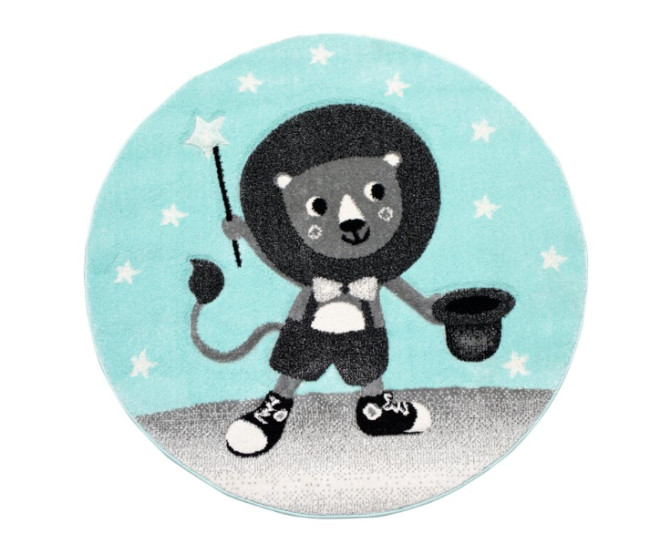 Detský koberec Lev Bueno 9378 kruh