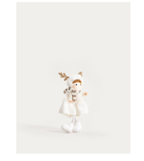 Vianočná dekorácia PLYS bábika 753831