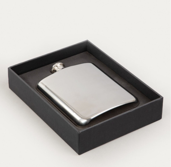 Ploskačka ALCOLE FLASK strieborná 703997