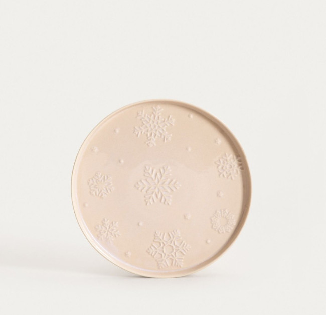 Dezertný tanier LUMROSE s vločkami 762741