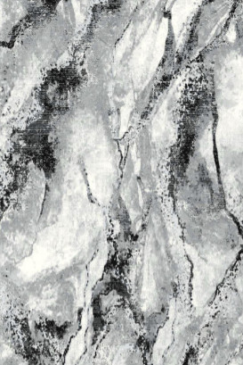 Koberec HOME 351 sivý / čierny