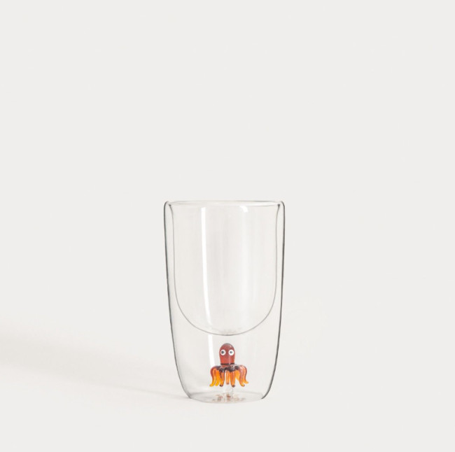 Levně Pohár AQUIN s chobotnicí 777288 350 ml