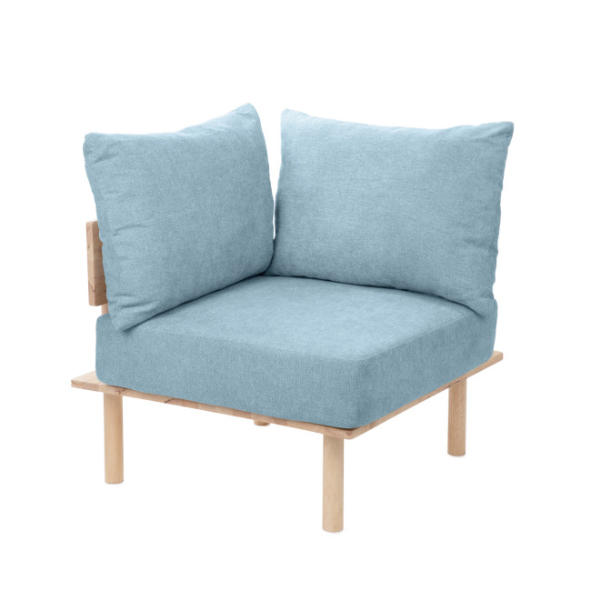 Pohovka SERI modulárna, modrá 871240