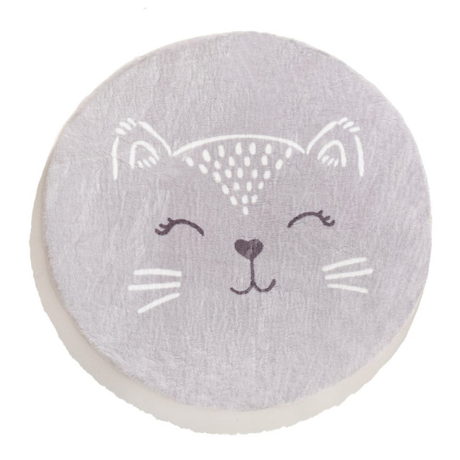 Detský koberec SOFTY KITTY kruh