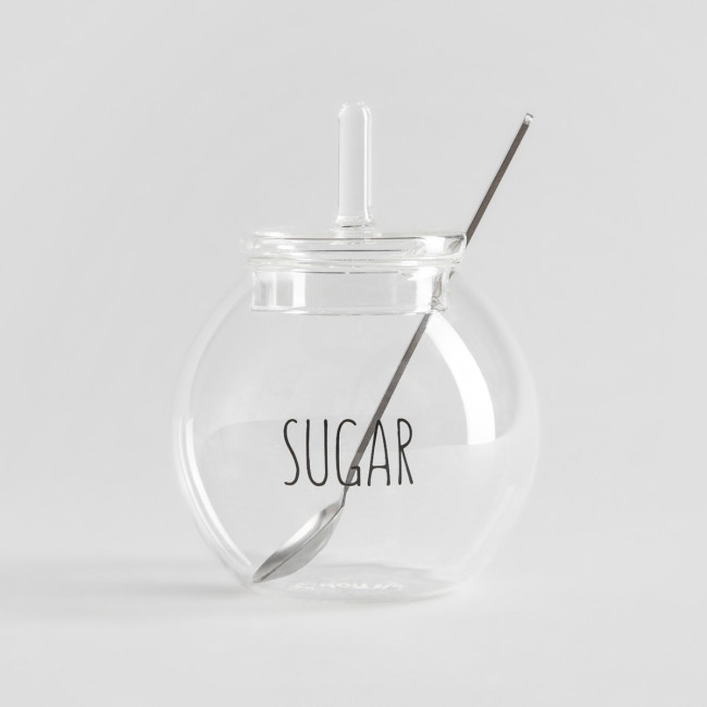 Nádoba na cukor LIVEN s lyžičkou 741852