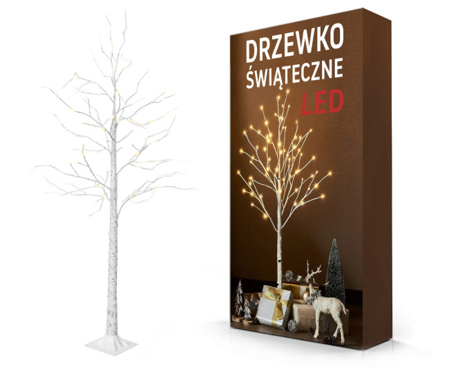 Sviatočná LED Breza CD007