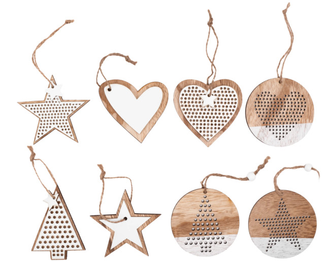 Vianočné ozdoby 311366 MIX (8 ks)