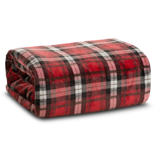 Vianočná deka BLISS červená