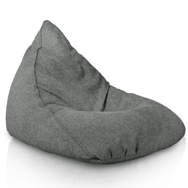 Sedací vak Bermudy sivý bouclé
