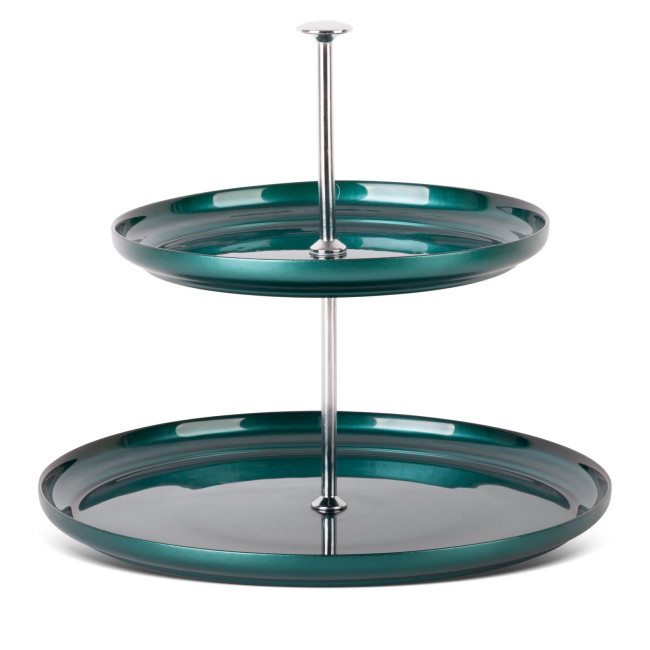 Stojan na koláče ELENA 01 tyrkysový