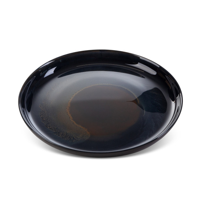 Dekoračný tanier EVA 01 tmavomodrý