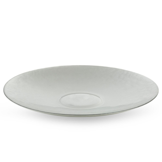 Dekoračný tanier KALA 2 01 strieborný