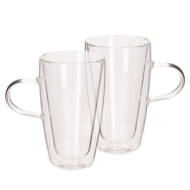 Sada dvoch hrnčekov CEMBRA s dvojitým dnom ALL 918838 330 ml