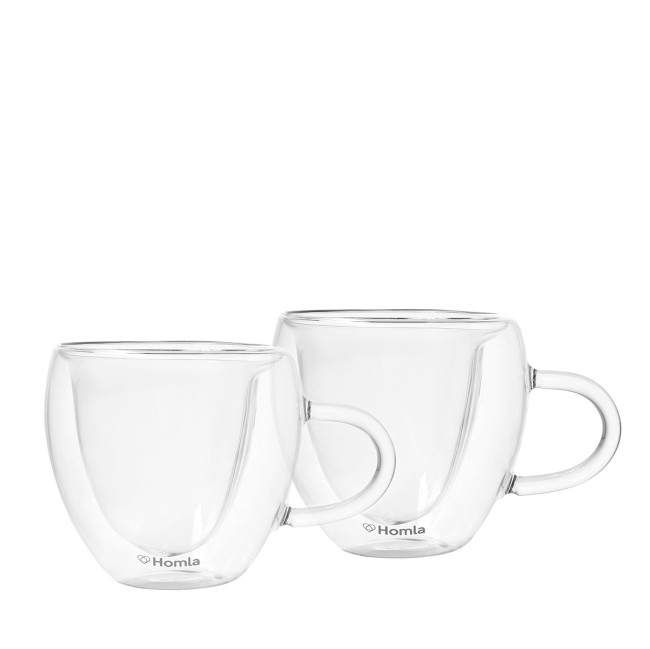 Sada dvoch šálok CEMBRA HEARTS s dvojitým dnom ALL 932902 300 ml (2 ks)