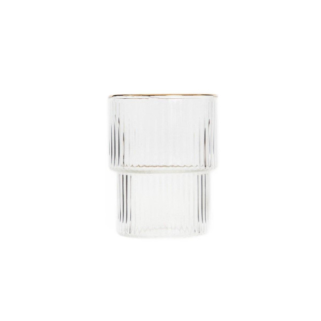 Pohár LYNN so zlatým okrajom 725784 320 ml