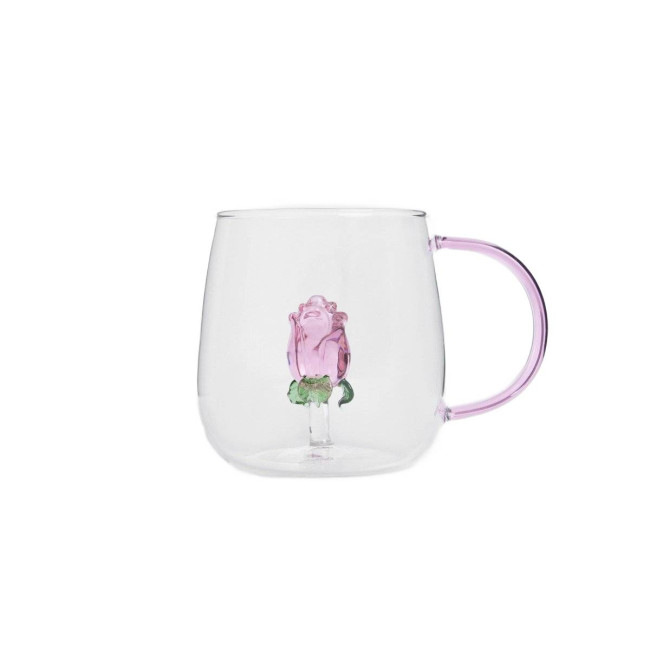 Šálka ROSADO s ružou 724565 400 ml