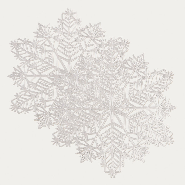 Sada podložiek pod taniere AVERY strieborná 760068 (2 ks)