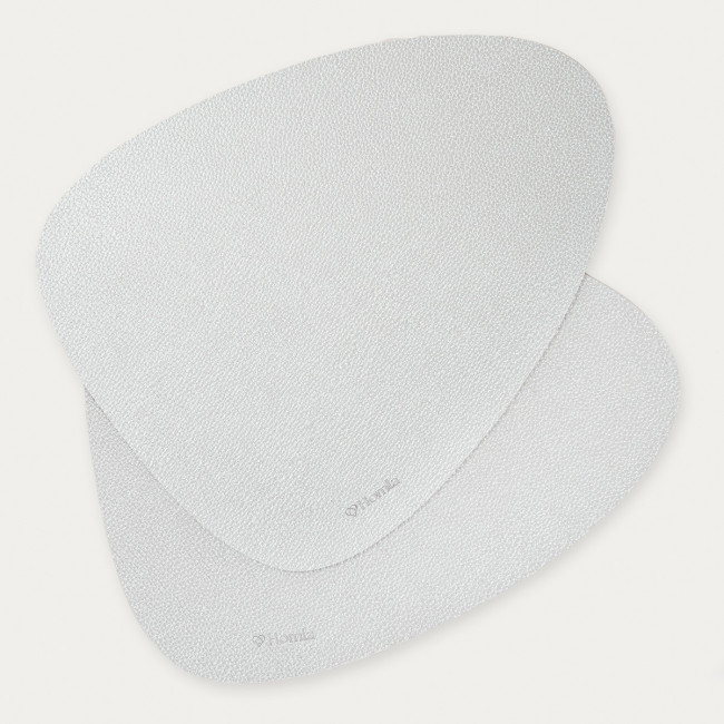 Podložka pod tanier FEMELO strieborná 761546 (2 ks)