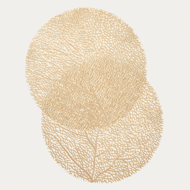 Podložka pod tanier RAGGI zlatá 761522 (2 ks)