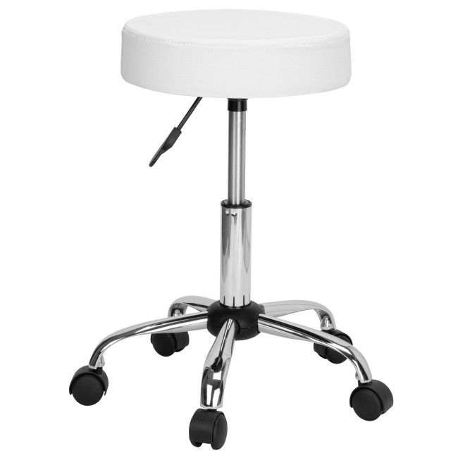 Barová stolička TULSA biela