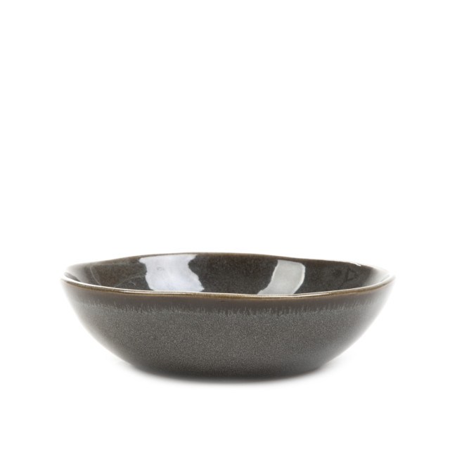 Hlboký tanier MYSTIC sivý 863696