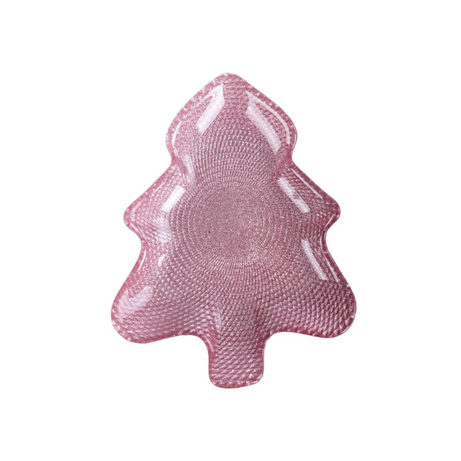 Dekoračný tanier BLITS ružový 721342