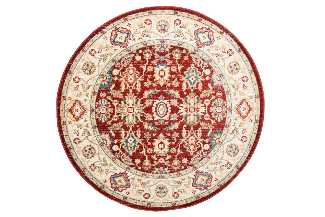 Koberec RIVOLI EE58A FPH červený kruh