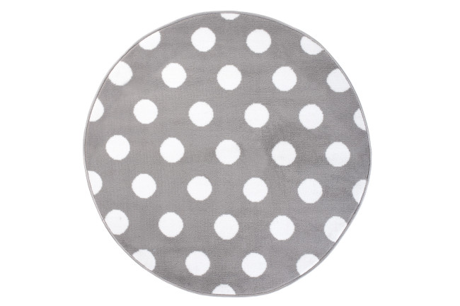 Koberec LUXURY Z235A PP ESM sivý kruh