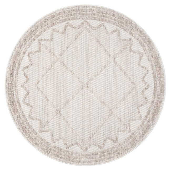 Koberec Clasico 8931 béžový kruh