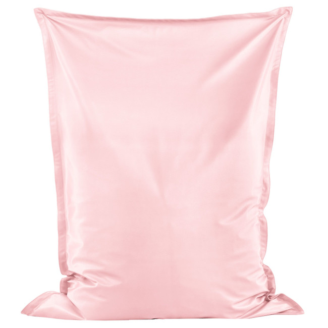 Vankúš na sedenie metallic ružový ekokoža