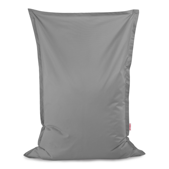 Vankúš na sedenie sivý nylon