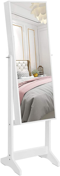 Veľká šperkovnica so zrkadlom JJC69WT