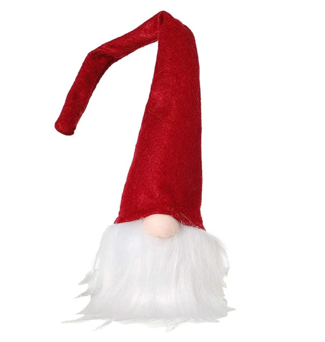 Vianočný škriatok LED YX039 - červený