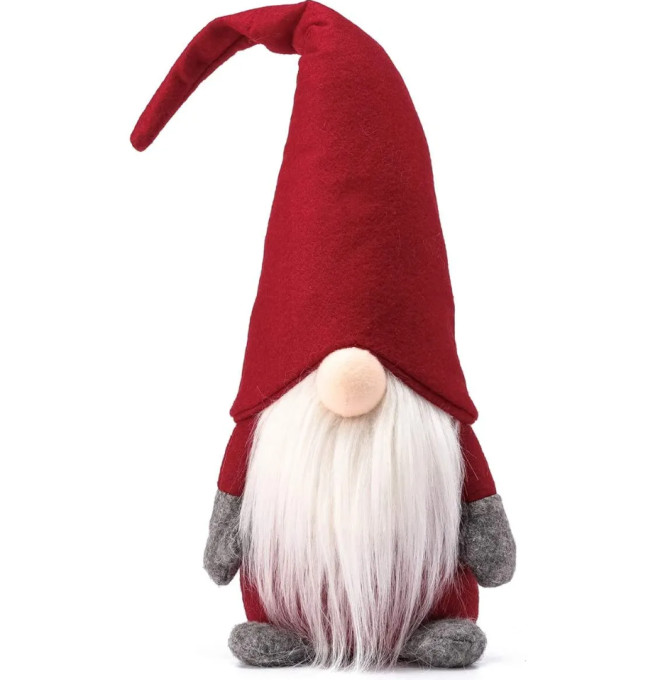 Vianočný škriatok YX009 - červený