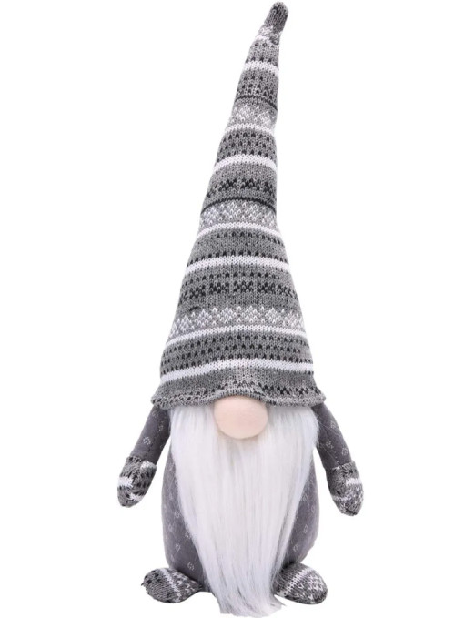 Vianočný škriatok YX036 sivý