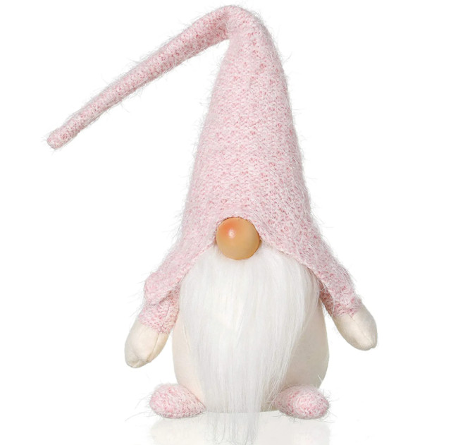 Vianočný škriatok YX068 - ružový