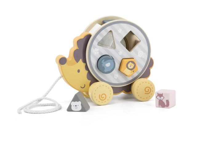 Triediaci ťaháčik 2v1 Viga 44025 PolarB ježko